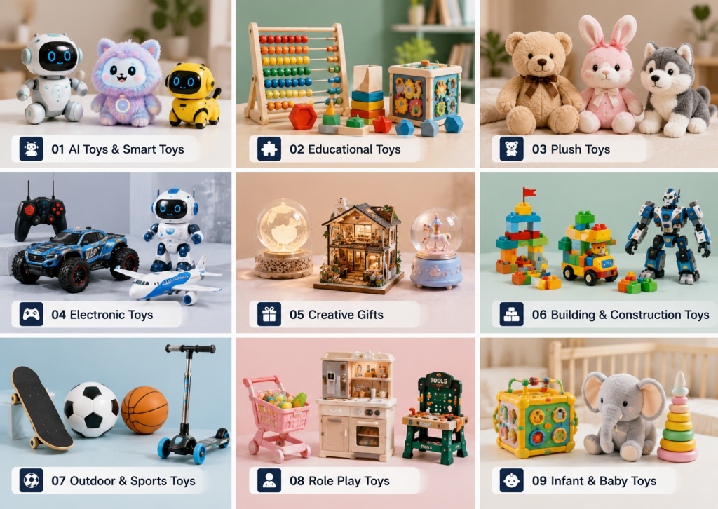 toy categories toy categories